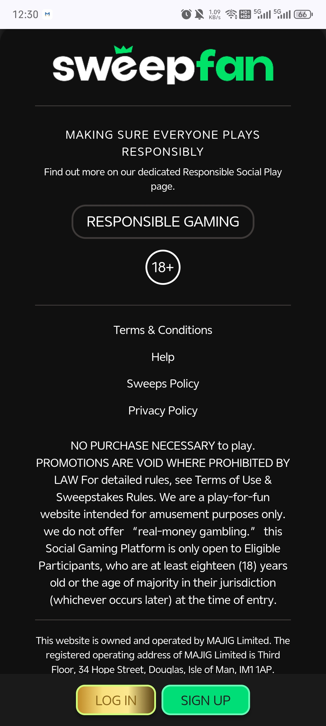 sweepfan game screenshot 1